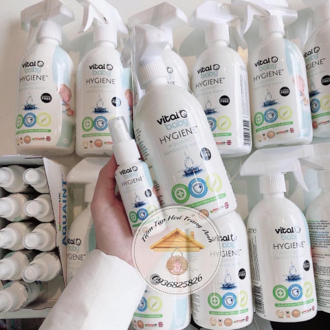 Xịt khuẩn Vital baby cho bé