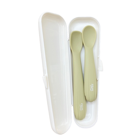Set thìa ăn dặm Silicon TGM