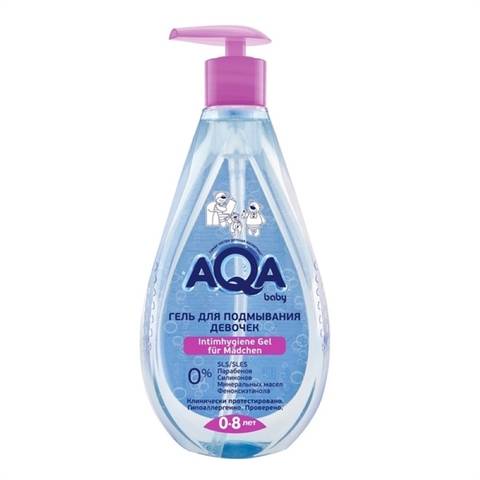 Dung dịch vệ sinh Aqa dạng Gel cho bé 250ml