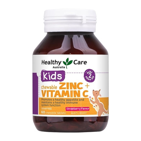 Kẹo Zinc + vitamin C Healthy Care cho bé