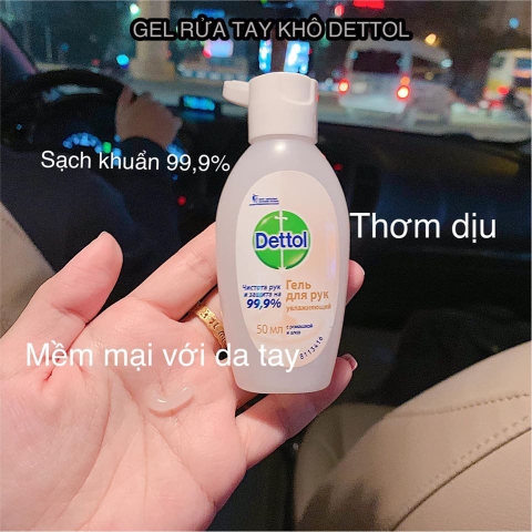 Gel rửa tay Dettol Nga