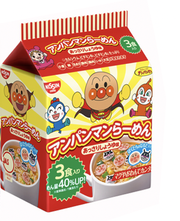 Mì chú hề Nissin Nhật.