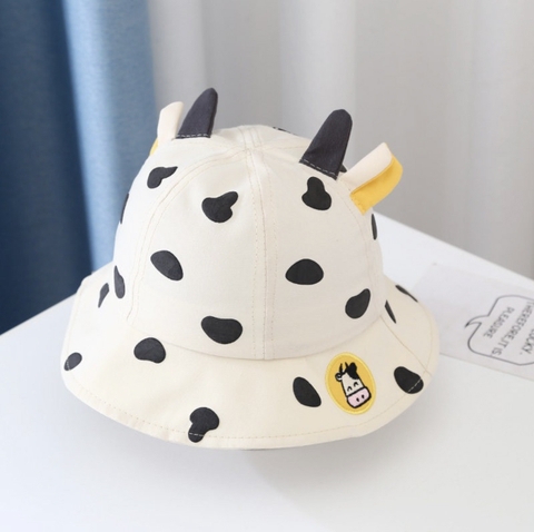 Mũ Bucket bò sữa cao cấp