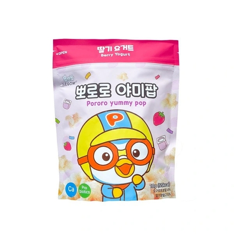 Bánh bỏng gạo Pororo yummy pop