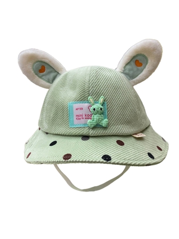 Mũ Bucket tai Thỏ lông