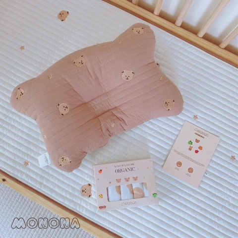 Gối lõm chống bẹt đầu MONONA tai gấu