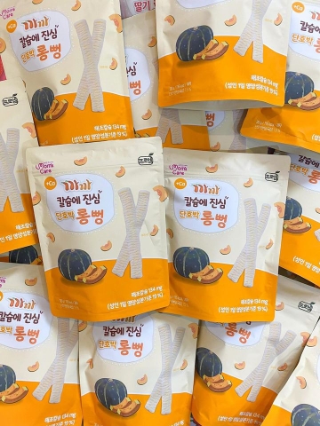 Bánh gạo lứt canxi thanh dài Mom's Care (6 tháng+)