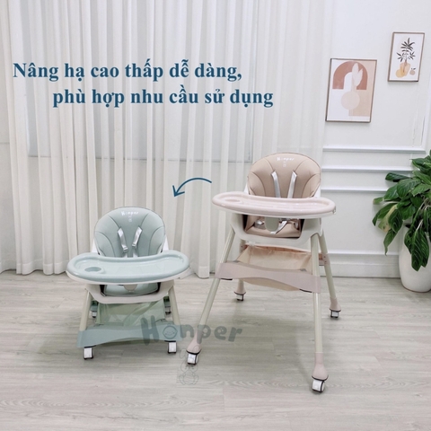 Ghế ăn dặm ngả lưng Honper HP211