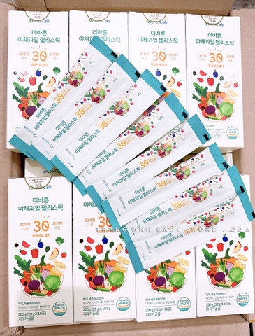 Thạch rau củ PuresLap (8 tháng+)