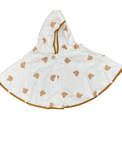 Áo choàng nắng vải xô hình