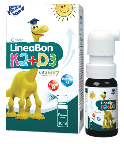 Vitamil D3K2 Lineabon Xịt (0m+)