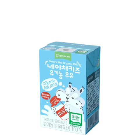 Sữa tươi Nature Kids Organic 140ml (1 tuổi+) Vị nguyên kem
