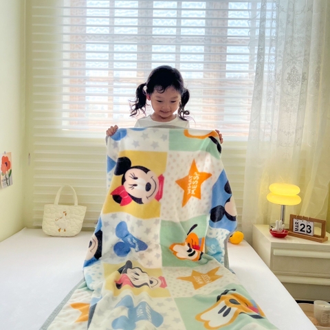 Chăn lông tuyết Disney
