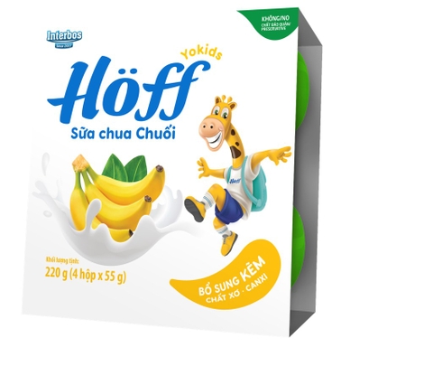 Sữa chua Hoff (4 x 55gr)