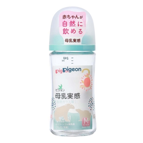 Bình sữa thủy tinh Pigeon Nhật