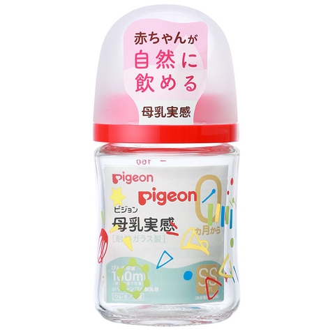 Bình sữa thủy tinh Pigeon Nhật