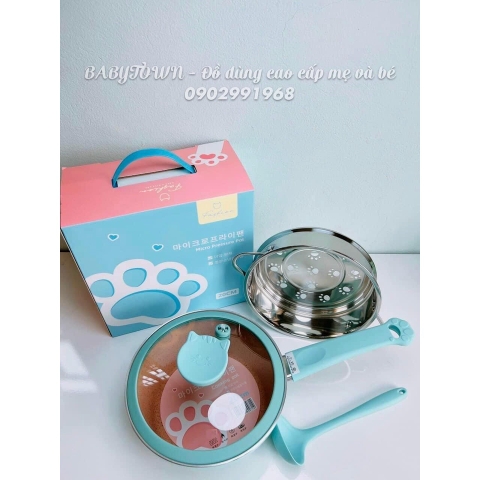 Bộ nồi chảo đá Fashion Mèo