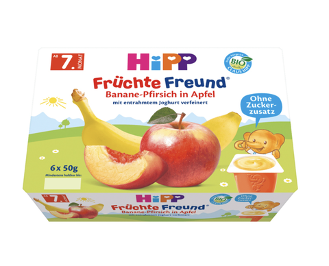 Sữa chua hoa quả hữ cơ Hipp (7 tháng+)