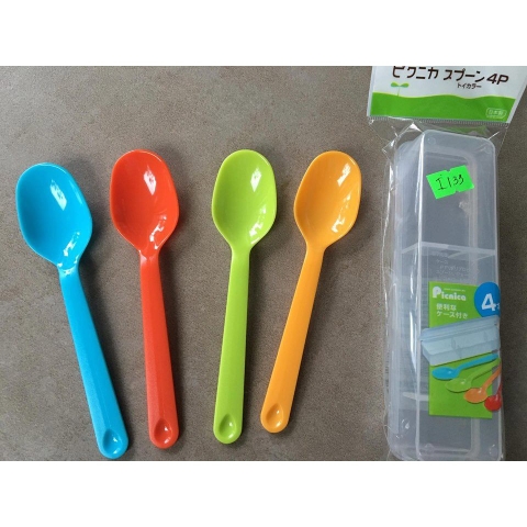 Thìa - dĩa ăn dặm Picnica Nhật cho bé