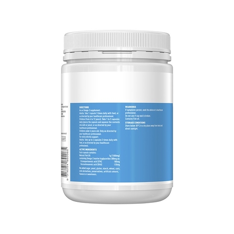 Viên uống dầu cá Healthy Care Fish Oil 1000mg Omega 3 Úc 400 viên