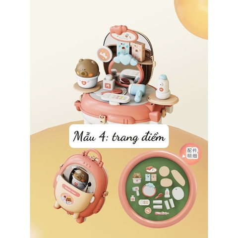 Bộ đồ chơi balo nghề hướng nghiệp cho bé