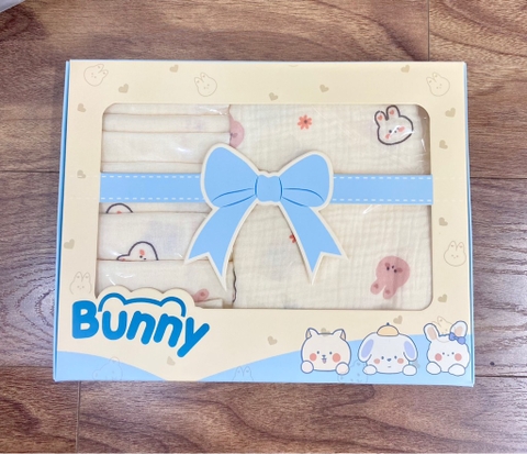 Set quà tặng khăn sữa+khăn tắm Bunny