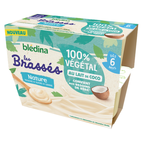 Sữa chua kem dừa Bledina (4hx95g)