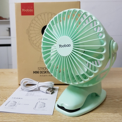Quạt tích điện mini Yoobao F04 6400mAh