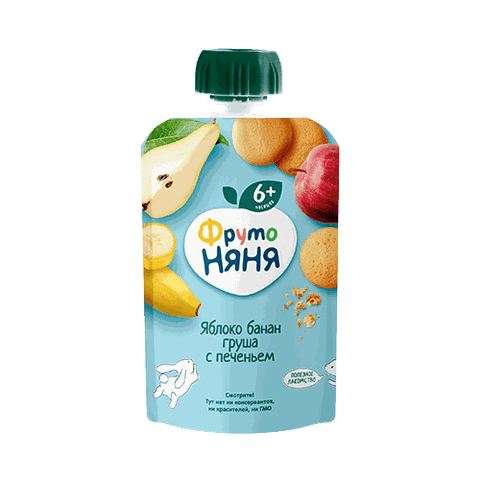 Hoa quả nghiền Fruto (6 tháng+)