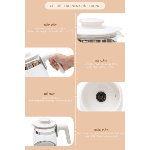 Bình đun nước thông minh MOAZ BÉBÉ MB – 002