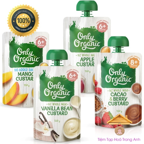 Váng Only Organic Úc cho bé