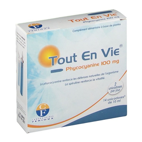 Tảo tươi + vitamin C Tout En Vie Pháp
