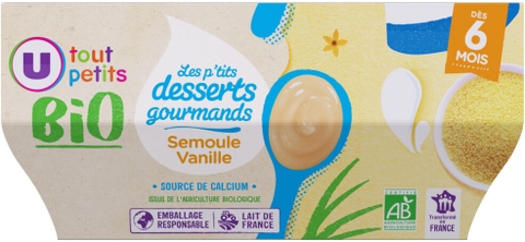 Sữa chua Bio U Tout Petits (6 tháng+)