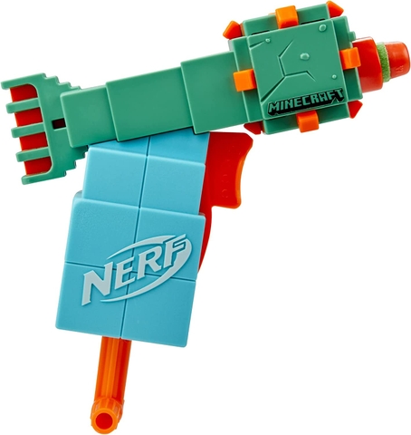 Súng đồ chơi Nerf Microshot Minecraft Guardian Mini