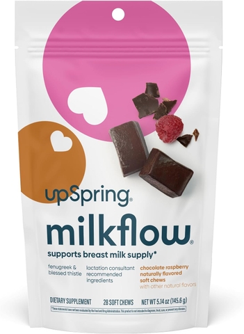Kẹo lợi sữa Upspring milkflow cho mẹ sau sinh (28 viên)