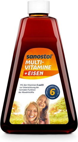 Vitamin tổng hợp Sanostol Đức số 6 460ml (6 tuổi+)