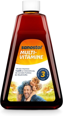 Vitamin tổng hợp Sanostol Đức số 3 460ml (3-6 tuổi)