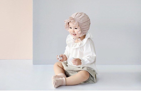 Mũ tiểu thư cho bé