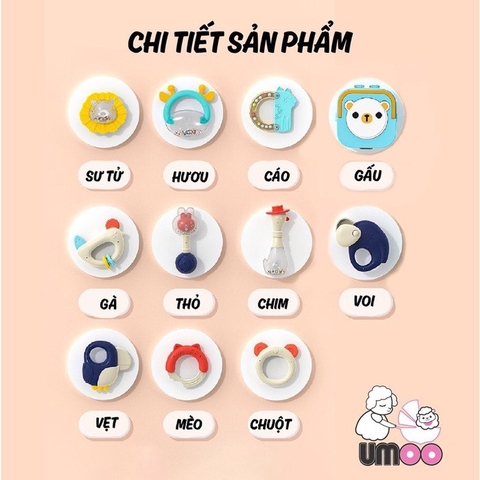 Hộp xúc xắc đèn, nhạc UMOO