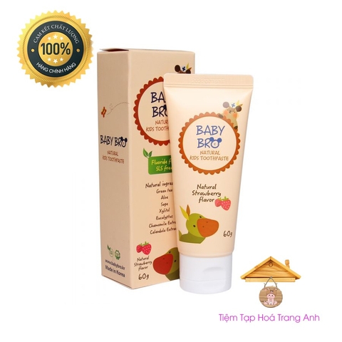 Kem đánh răng Baby Bro