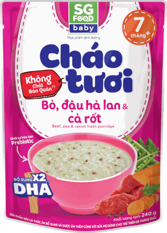 Cháo tươi baby SG Food