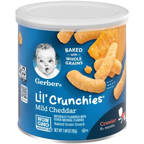 Bánh ăn dặm Gerber hộp lùn