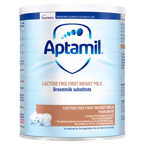 Sữa Aptamil Free Lactose Anh 400g (0 tháng+)