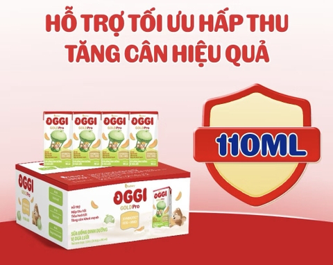Sữa uống dinh dưỡng Oggi Gold Pro 110ml- Dưa lưới