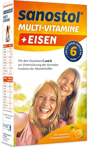 Vitamin tổng hợp Sanostol Đức số 6 460ml (6 tuổi+)