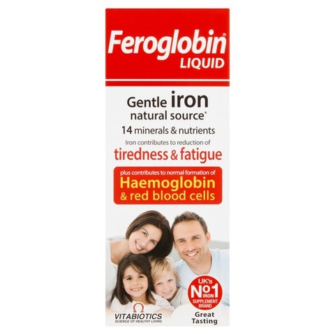Sắt Nước Feroglobin 200ml UK