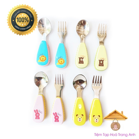Set thìa dĩa inox cho bé