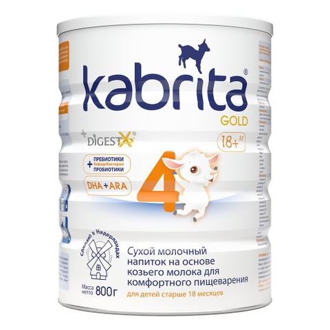 Sữa Dê Kabrita Gold Số 2 Của Nga Cho Trẻ Từ 6 - 12 Tháng Tuổi 800g