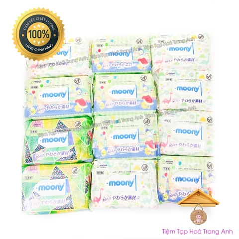Khăn ướt Moony Nhật Bản 80 tờ
