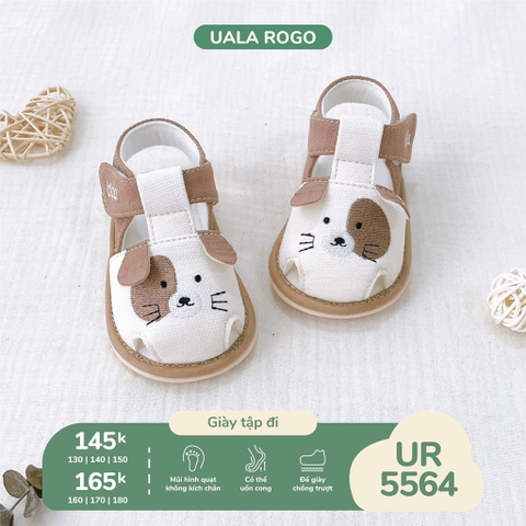 Dép tập đi hình Cún nâu Uala rogo